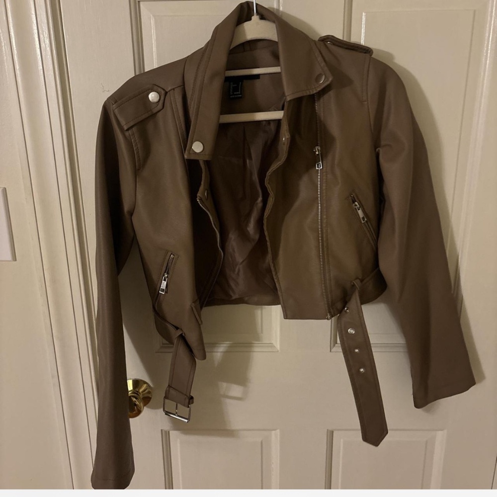 Leather jacket